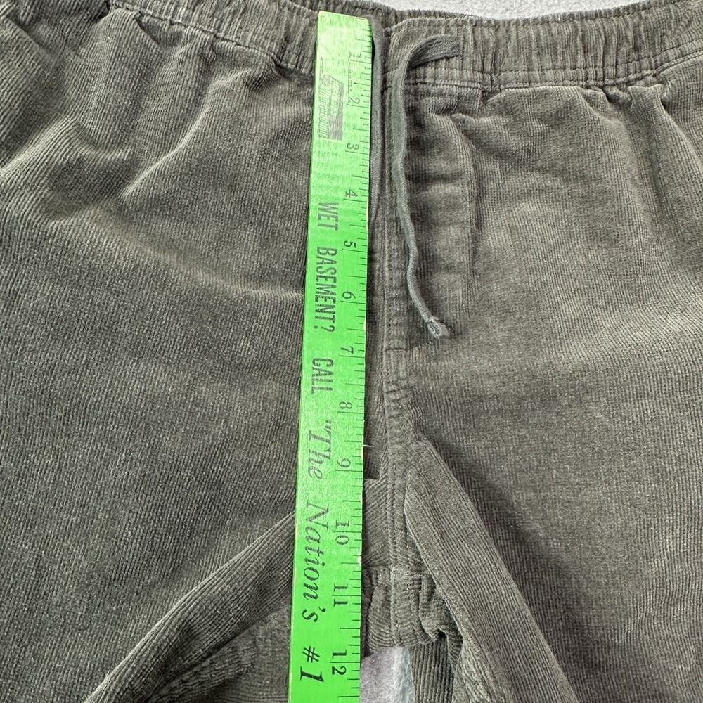 Katin Shorts Mens Sm Gray Corduroy Drawstring Elastic Waist Pockets 29x6 - Picture 7 of 11